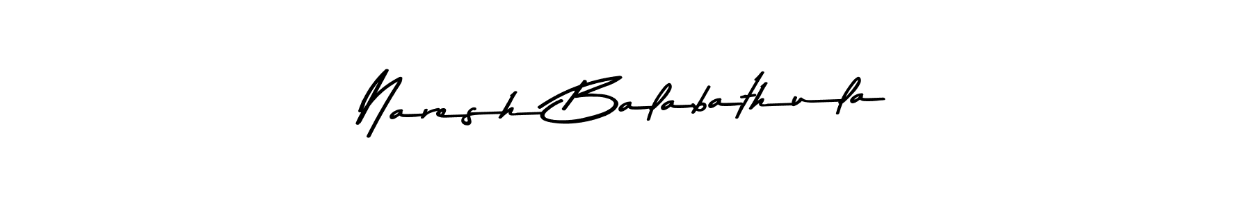 Make a short Naresh Balabathula signature style. Manage your documents anywhere anytime using Asem Kandis PERSONAL USE. Create and add eSignatures, submit forms, share and send files easily. Naresh Balabathula signature style 9 images and pictures png