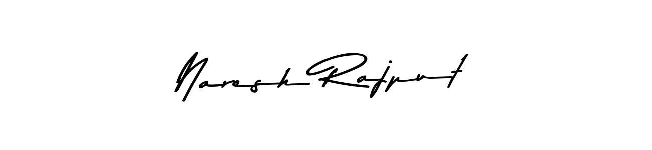 Here are the top 10 professional signature styles for the name Naresh Rajput. These are the best autograph styles you can use for your name. Naresh Rajput signature style 9 images and pictures png