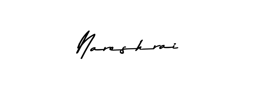 Design your own signature with our free online signature maker. With this signature software, you can create a handwritten (Asem Kandis PERSONAL USE) signature for name Nareshrai. Nareshrai signature style 9 images and pictures png