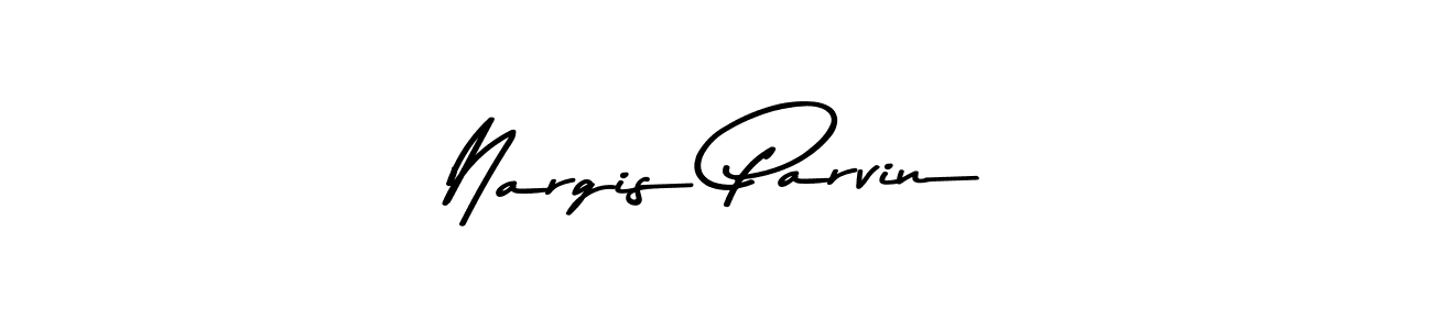 The best way (Asem Kandis PERSONAL USE) to make a short signature is to pick only two or three words in your name. The name Nargis Parvin include a total of six letters. For converting this name. Nargis Parvin signature style 9 images and pictures png