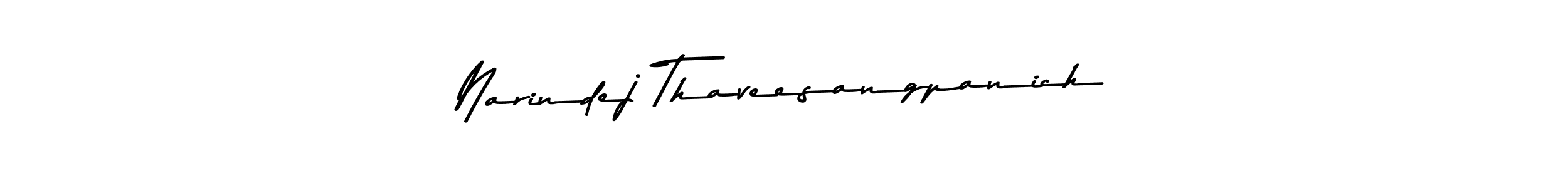 Make a beautiful signature design for name Narindej Thaveesangpanich. With this signature (Asem Kandis PERSONAL USE) style, you can create a handwritten signature for free. Narindej Thaveesangpanich signature style 9 images and pictures png