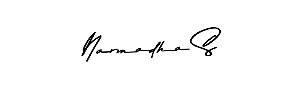 It looks lik you need a new signature style for name Narmadha S. Design unique handwritten (Asem Kandis PERSONAL USE) signature with our free signature maker in just a few clicks. Narmadha S signature style 9 images and pictures png