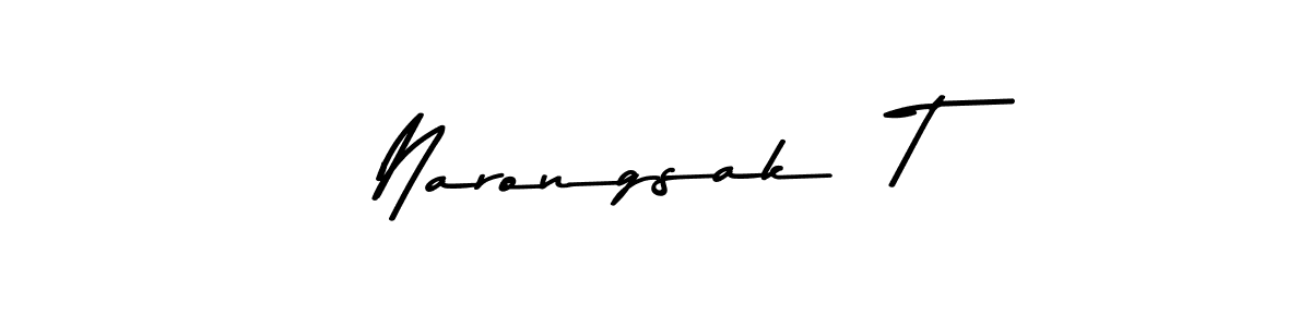 Also we have Narongsak  T name is the best signature style. Create professional handwritten signature collection using Asem Kandis PERSONAL USE autograph style. Narongsak  T signature style 9 images and pictures png