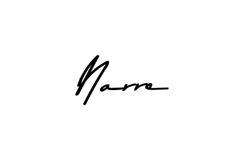 How to Draw Narre signature style? Asem Kandis PERSONAL USE is a latest design signature styles for name Narre. Narre signature style 9 images and pictures png