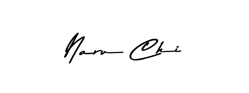Naru Chi stylish signature style. Best Handwritten Sign (Asem Kandis PERSONAL USE) for my name. Handwritten Signature Collection Ideas for my name Naru Chi. Naru Chi signature style 9 images and pictures png