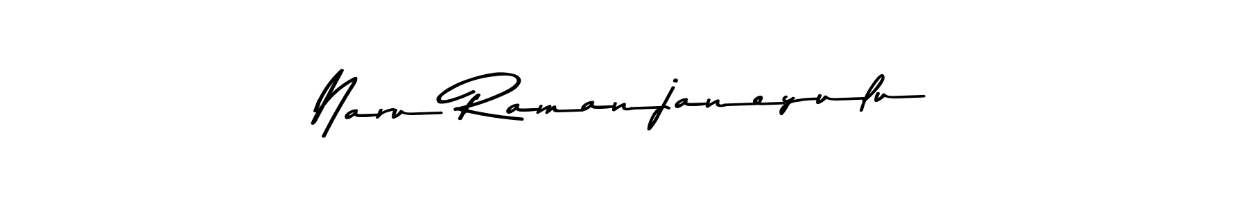 Use a signature maker to create a handwritten signature online. With this signature software, you can design (Asem Kandis PERSONAL USE) your own signature for name Naru Ramanjaneyulu. Naru Ramanjaneyulu signature style 9 images and pictures png