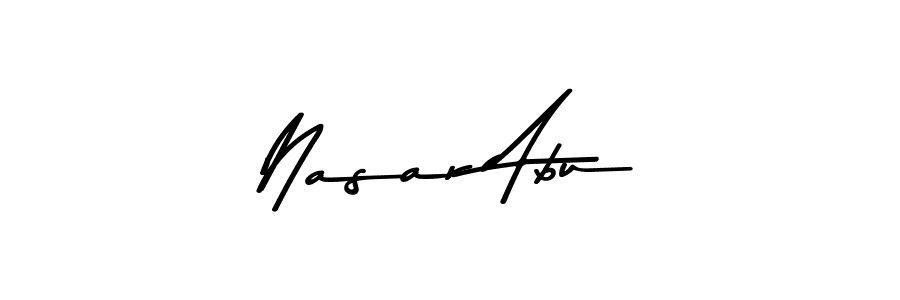 You can use this online signature creator to create a handwritten signature for the name Nasar Abu. This is the best online autograph maker. Nasar Abu signature style 9 images and pictures png