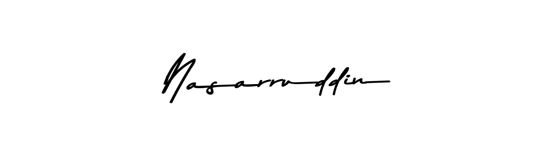 Make a beautiful signature design for name Nasarruddin. With this signature (Asem Kandis PERSONAL USE) style, you can create a handwritten signature for free. Nasarruddin signature style 9 images and pictures png