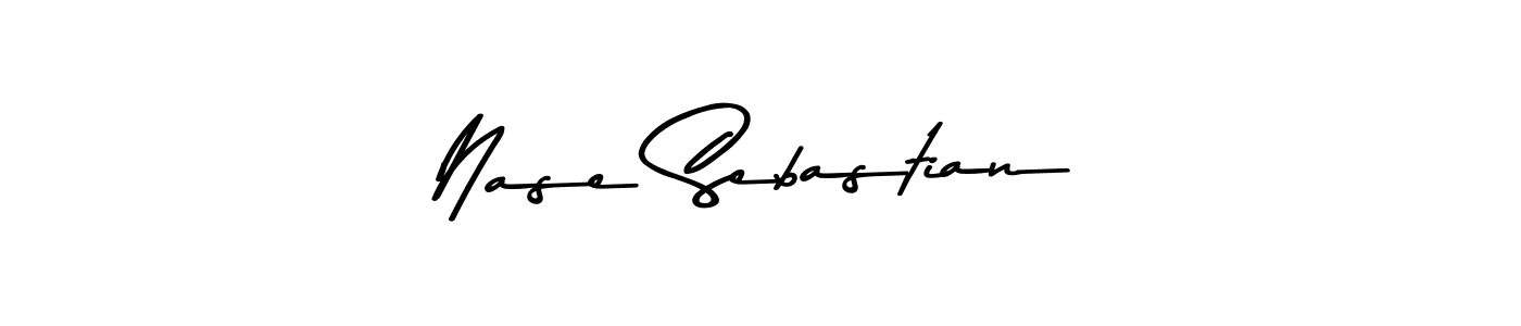 Also we have Nase Sebastian name is the best signature style. Create professional handwritten signature collection using Asem Kandis PERSONAL USE autograph style. Nase Sebastian signature style 9 images and pictures png