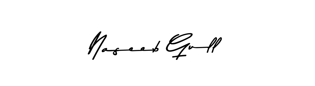 Create a beautiful signature design for name Naseeb Gull. With this signature (Asem Kandis PERSONAL USE) fonts, you can make a handwritten signature for free. Naseeb Gull signature style 9 images and pictures png