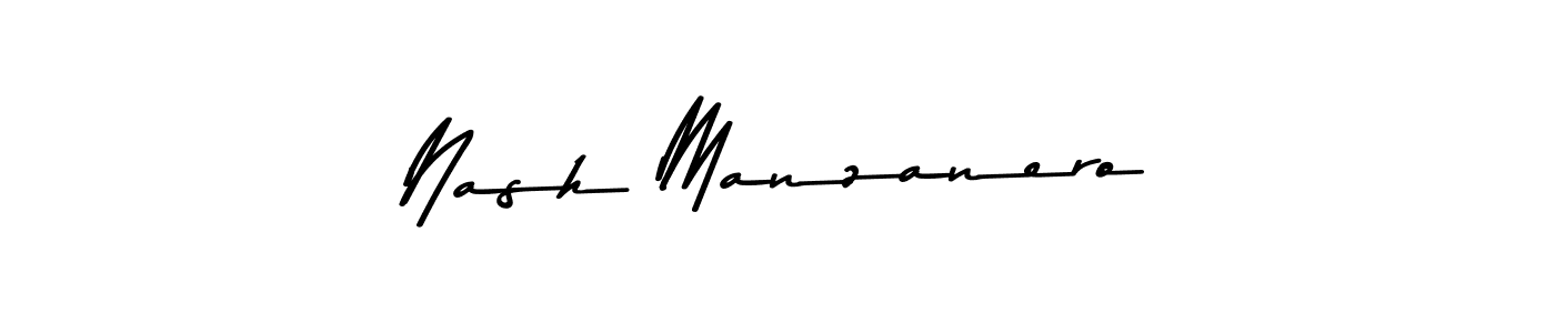 Design your own signature with our free online signature maker. With this signature software, you can create a handwritten (Asem Kandis PERSONAL USE) signature for name Nash Manzanero. Nash Manzanero signature style 9 images and pictures png