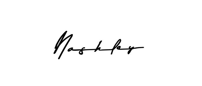 Also we have Nashley name is the best signature style. Create professional handwritten signature collection using Asem Kandis PERSONAL USE autograph style. Nashley signature style 9 images and pictures png