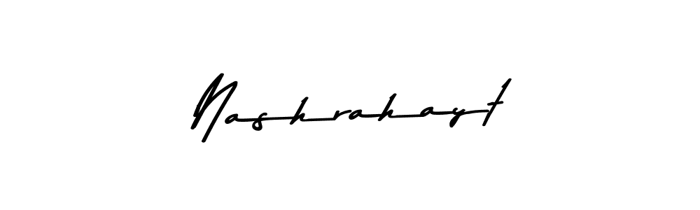 Also You can easily find your signature by using the search form. We will create Nashrahayt name handwritten signature images for you free of cost using Asem Kandis PERSONAL USE sign style. Nashrahayt signature style 9 images and pictures png