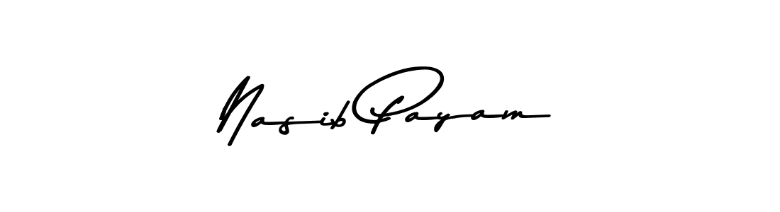 You can use this online signature creator to create a handwritten signature for the name Nasib Payam. This is the best online autograph maker. Nasib Payam signature style 9 images and pictures png