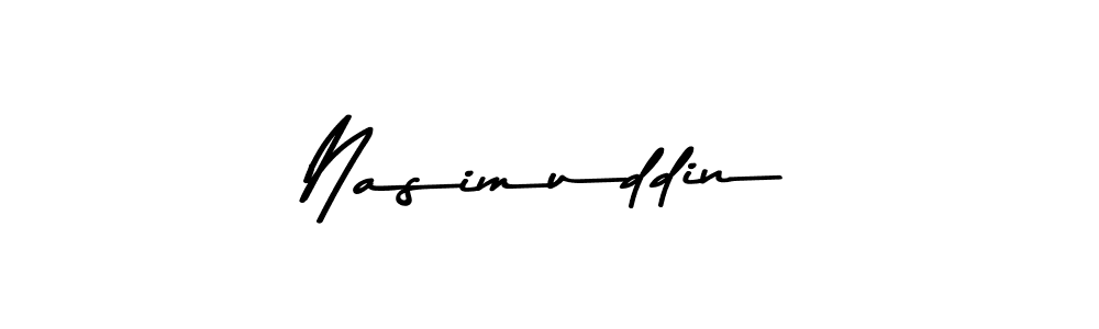 Nasimuddin stylish signature style. Best Handwritten Sign (Asem Kandis PERSONAL USE) for my name. Handwritten Signature Collection Ideas for my name Nasimuddin. Nasimuddin signature style 9 images and pictures png