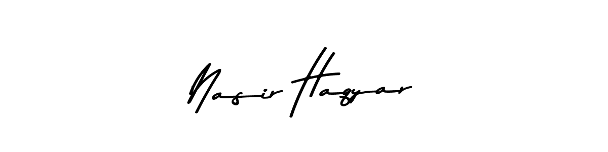 This is the best signature style for the Nasir Haqyar name. Also you like these signature font (Asem Kandis PERSONAL USE). Mix name signature. Nasir Haqyar signature style 9 images and pictures png