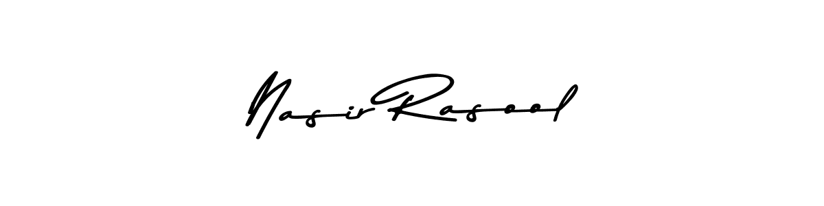 The best way (Asem Kandis PERSONAL USE) to make a short signature is to pick only two or three words in your name. The name Nasir Rasool include a total of six letters. For converting this name. Nasir Rasool signature style 9 images and pictures png