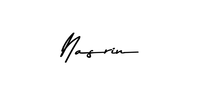 Also we have Nasrin  name is the best signature style. Create professional handwritten signature collection using Asem Kandis PERSONAL USE autograph style. Nasrin  signature style 9 images and pictures png