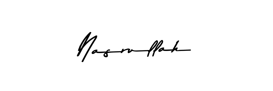 Here are the top 10 professional signature styles for the name Nasrullah. These are the best autograph styles you can use for your name. Nasrullah signature style 9 images and pictures png