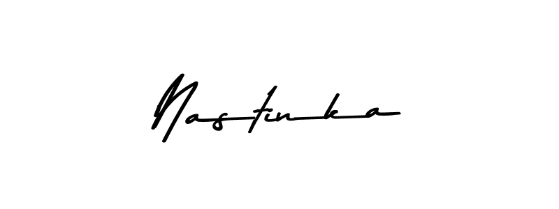 How to make Nastinka signature? Asem Kandis PERSONAL USE is a professional autograph style. Create handwritten signature for Nastinka name. Nastinka signature style 9 images and pictures png