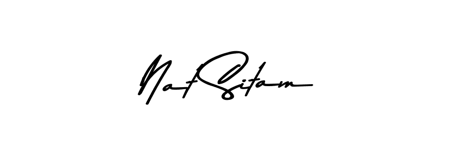 Best and Professional Signature Style for Nat Sitam. Asem Kandis PERSONAL USE Best Signature Style Collection. Nat Sitam signature style 9 images and pictures png