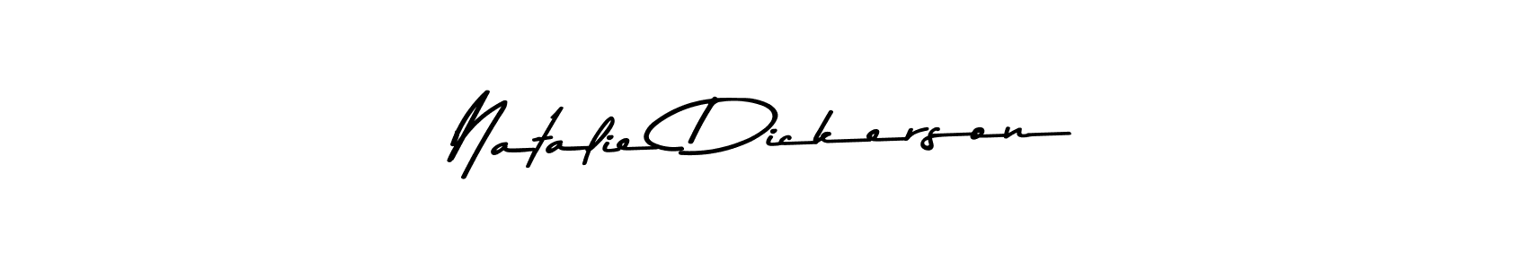 Design your own signature with our free online signature maker. With this signature software, you can create a handwritten (Asem Kandis PERSONAL USE) signature for name Natalie Dickerson. Natalie Dickerson signature style 9 images and pictures png