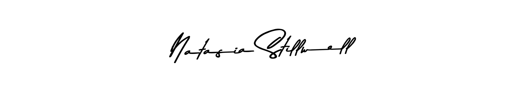 Asem Kandis PERSONAL USE is a professional signature style that is perfect for those who want to add a touch of class to their signature. It is also a great choice for those who want to make their signature more unique. Get Natasia Stillwell name to fancy signature for free. Natasia Stillwell signature style 9 images and pictures png