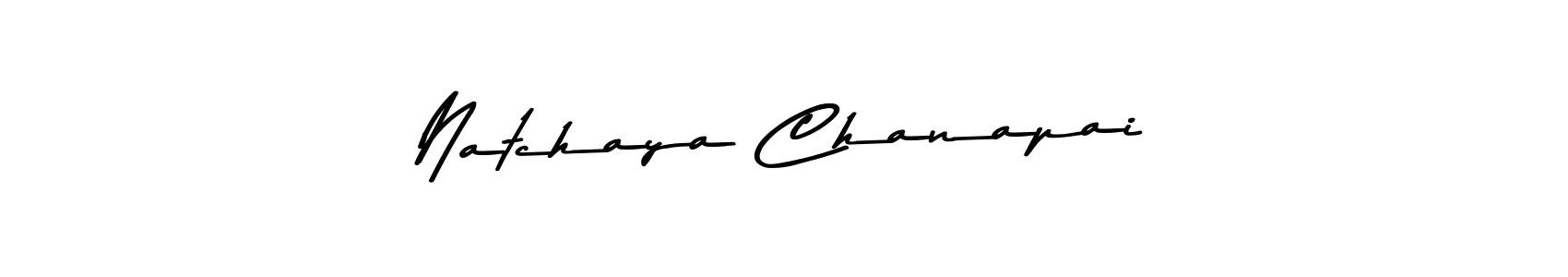 Similarly Asem Kandis PERSONAL USE is the best handwritten signature design. Signature creator online .You can use it as an online autograph creator for name Natchaya Chanapai. Natchaya Chanapai signature style 9 images and pictures png