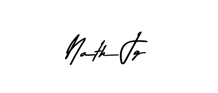 Similarly Asem Kandis PERSONAL USE is the best handwritten signature design. Signature creator online .You can use it as an online autograph creator for name Nath Jg. Nath Jg signature style 9 images and pictures png