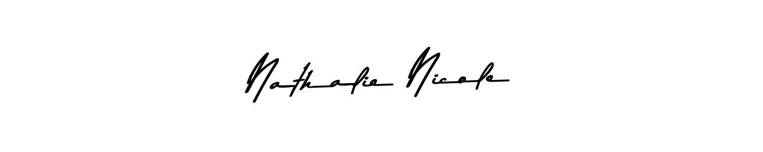 Make a short Nathalie Nicole signature style. Manage your documents anywhere anytime using Asem Kandis PERSONAL USE. Create and add eSignatures, submit forms, share and send files easily. Nathalie Nicole signature style 9 images and pictures png