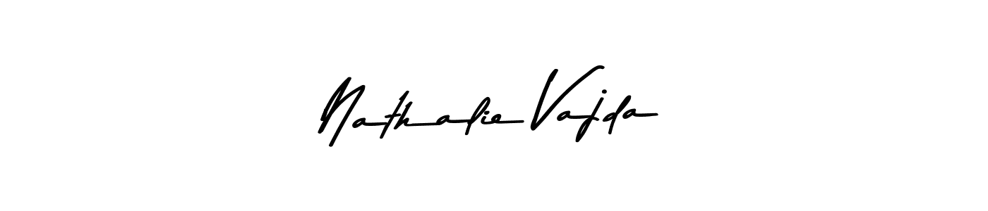 Also You can easily find your signature by using the search form. We will create Nathalie Vajda name handwritten signature images for you free of cost using Asem Kandis PERSONAL USE sign style. Nathalie Vajda signature style 9 images and pictures png