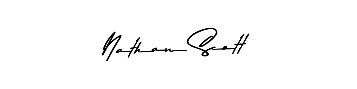 The best way (Asem Kandis PERSONAL USE) to make a short signature is to pick only two or three words in your name. The name Nathan Scott include a total of six letters. For converting this name. Nathan Scott signature style 9 images and pictures png