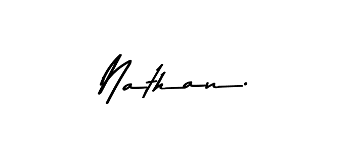 Also we have Nathan. name is the best signature style. Create professional handwritten signature collection using Asem Kandis PERSONAL USE autograph style. Nathan. signature style 9 images and pictures png
