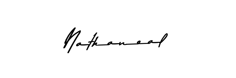 Nathaneal stylish signature style. Best Handwritten Sign (Asem Kandis PERSONAL USE) for my name. Handwritten Signature Collection Ideas for my name Nathaneal. Nathaneal signature style 9 images and pictures png