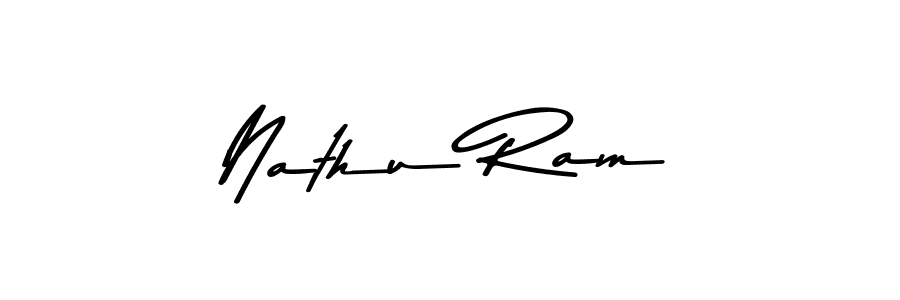 Similarly Asem Kandis PERSONAL USE is the best handwritten signature design. Signature creator online .You can use it as an online autograph creator for name Nathu Ram. Nathu Ram signature style 9 images and pictures png