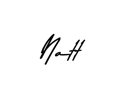 Also we have Natt name is the best signature style. Create professional handwritten signature collection using Asem Kandis PERSONAL USE autograph style. Natt signature style 9 images and pictures png