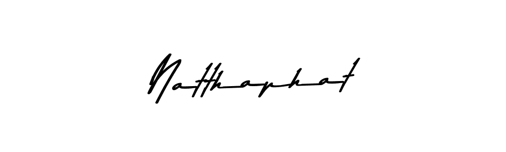 Natthaphat stylish signature style. Best Handwritten Sign (Asem Kandis PERSONAL USE) for my name. Handwritten Signature Collection Ideas for my name Natthaphat. Natthaphat signature style 9 images and pictures png