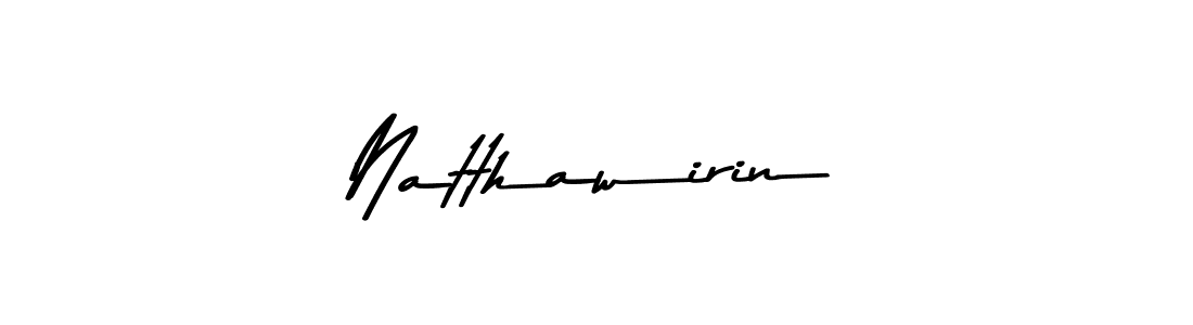 Make a beautiful signature design for name Natthawirin. Use this online signature maker to create a handwritten signature for free. Natthawirin signature style 9 images and pictures png