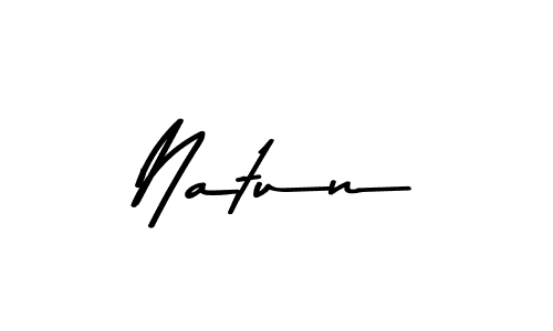 Make a beautiful signature design for name Natun. With this signature (Asem Kandis PERSONAL USE) style, you can create a handwritten signature for free. Natun signature style 9 images and pictures png