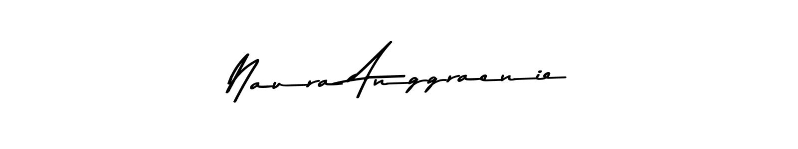 Here are the top 10 professional signature styles for the name Naura Anggraenie. These are the best autograph styles you can use for your name. Naura Anggraenie signature style 9 images and pictures png