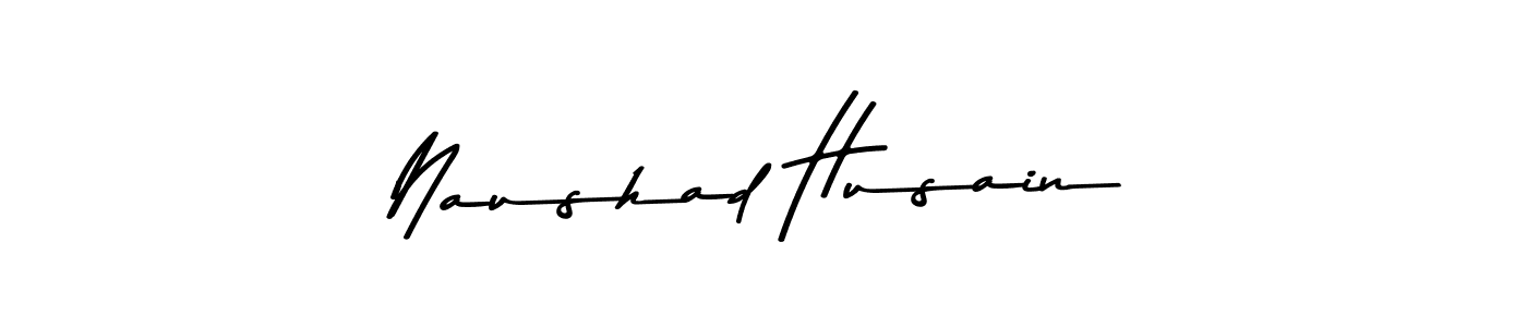 You should practise on your own different ways (Asem Kandis PERSONAL USE) to write your name (Naushad Husain) in signature. don't let someone else do it for you. Naushad Husain signature style 9 images and pictures png