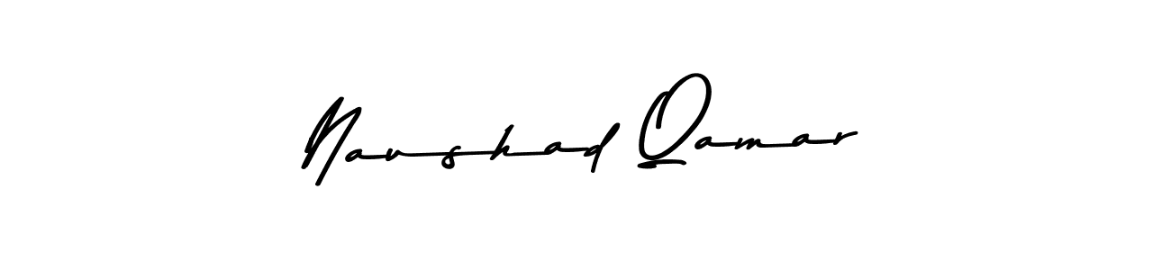 Naushad Qamar stylish signature style. Best Handwritten Sign (Asem Kandis PERSONAL USE) for my name. Handwritten Signature Collection Ideas for my name Naushad Qamar. Naushad Qamar signature style 9 images and pictures png