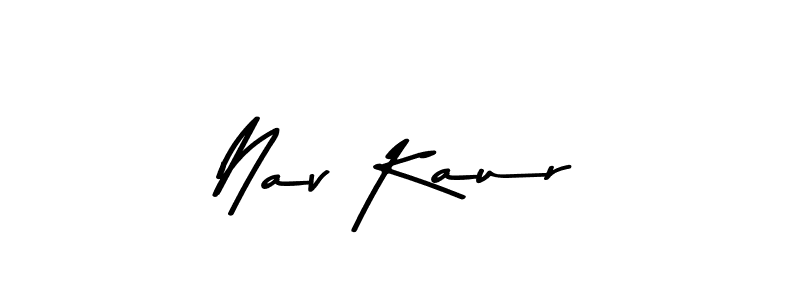 Also You can easily find your signature by using the search form. We will create Nav Kaur name handwritten signature images for you free of cost using Asem Kandis PERSONAL USE sign style. Nav Kaur signature style 9 images and pictures png