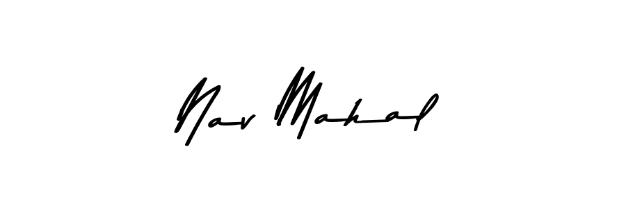 You should practise on your own different ways (Asem Kandis PERSONAL USE) to write your name (Nav Mahal) in signature. don't let someone else do it for you. Nav Mahal signature style 9 images and pictures png