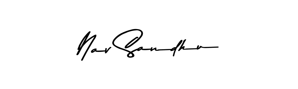 Make a beautiful signature design for name Nav Sandhu. Use this online signature maker to create a handwritten signature for free. Nav Sandhu signature style 9 images and pictures png