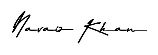 A stylish, flowing autograph style designed for name Navaiz Khan using Asem Kandis PERSONAL USE typography. Perfect for digital creative projects. Navaiz Khan signature style 9 images and pictures png