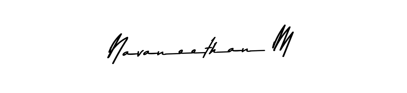 Similarly Asem Kandis PERSONAL USE is the best handwritten signature design. Signature creator online .You can use it as an online autograph creator for name Navaneethan M. Navaneethan M signature style 9 images and pictures png