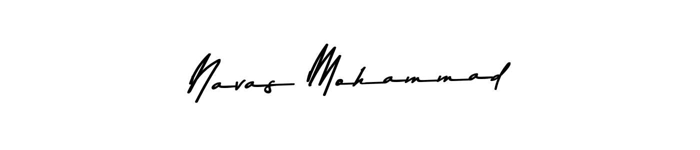 Create a beautiful signature design for name Navas Mohammad. With this signature (Asem Kandis PERSONAL USE) fonts, you can make a handwritten signature for free. Navas Mohammad signature style 9 images and pictures png