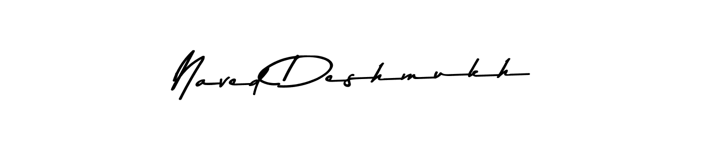 Similarly Asem Kandis PERSONAL USE is the best handwritten signature design. Signature creator online .You can use it as an online autograph creator for name Naved Deshmukh. Naved Deshmukh signature style 9 images and pictures png