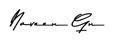 Master the art of signing with Naveen Gn written in fluent Asem Kandis PERSONAL USE script. A great template to practice and refine your handwriting. Naveen Gn signature style 9 images and pictures png